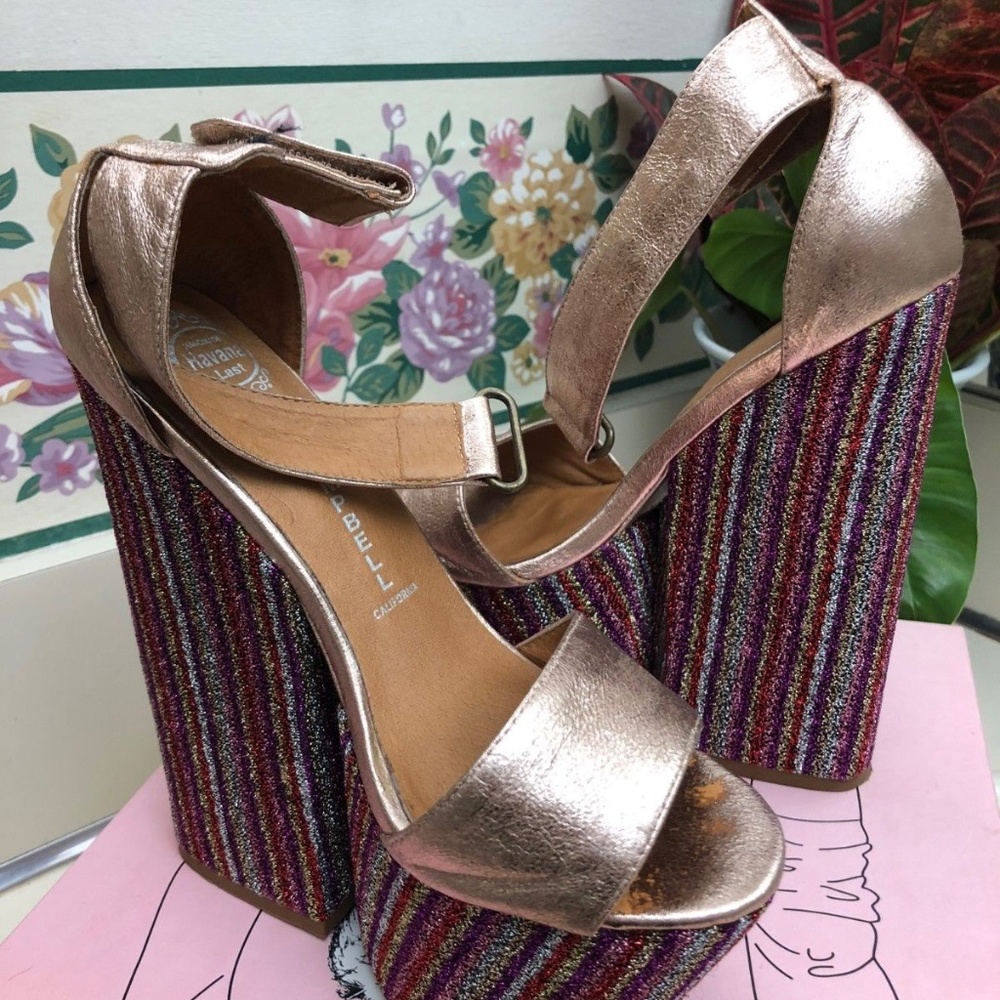 Jeffrey Campbell "Forget" Platform Heels 5.5